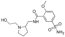 5-(氨基磺?；?-n-[[1-(2-羥基乙基)-2-吡咯烷]甲基]-2-甲氧基苯甲酰胺結(jié)構(gòu)式_62105-07-1結(jié)構(gòu)式