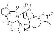 野菊花內(nèi)酯對照品結構式_62687-22-3結構式