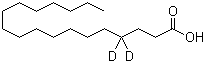 十八酸-4,4-d2結(jié)構(gòu)式_62690-13-5結(jié)構(gòu)式