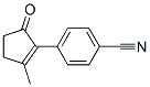 (9ci)-4-(2-甲基-5-氧代-1-環(huán)戊烯-1-基)-苯甲腈結(jié)構式_628731-98-6結(jié)構式