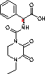 N-乙基雙氧哌嗪酰氨苯乙酸結(jié)構(gòu)式_63422-71-9結(jié)構(gòu)式