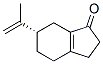 (6s)-(9ci)-2,3,4,5,6,7-六氫-6-(1-甲基乙烯)-1H-茚-1-酮結構式_639009-46-4結構式