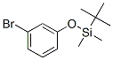 1-Bromo-3-(tert-butyldimethylsiloxy)benzeneStructure,65423-56-5Structure 1-Bromo-3-(tert-butyldimethylsiloxy)benzene Structure,65423-56-5Structure