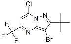 3-溴-2-叔丁基-7-氯-5-三氟甲基吡咯并[1,5-a]嘧啶結(jié)構(gòu)式_655235-50-0結(jié)構(gòu)式