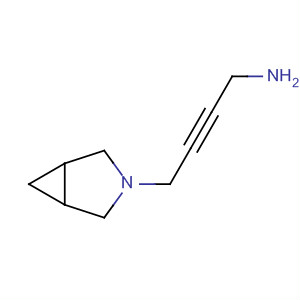 (9ci)-4-(3-氮雜雙環(huán)[3.1.0]-3-己基)-2-丁炔-1-胺結(jié)構(gòu)式_659736-77-3結(jié)構(gòu)式