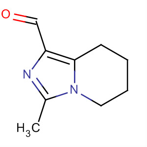 (9ci)-5,6,7,8-四氫-3-甲基-咪唑并[1,5-a]吡啶-1-羧醛結(jié)構(gòu)式_659743-72-3結(jié)構(gòu)式