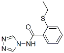 (9ci)-2-(乙基硫代)-n-4H-1,2,4-噻唑-4-基-苯甲酰胺結(jié)構(gòu)式_663186-01-4結(jié)構(gòu)式