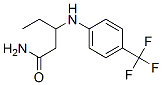 (3R)-3-[(4-三氟甲基苯基)氨基]戊酰胺結(jié)構(gòu)式_667937-05-5結(jié)構(gòu)式