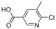 6-Chloro-5-methylnicotinic acid Structure,66909-29-3Structure
