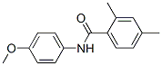 (9ci)-n-(4-甲氧基苯基)-2,4-二甲基-苯甲酰胺結(jié)構(gòu)式_673443-85-1結(jié)構(gòu)式