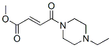 (9ci)-4-(4-乙基-1-哌嗪)-4-氧代-2-丁烯酸甲酯結(jié)構(gòu)式_676641-62-6結(jié)構(gòu)式