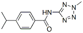 (9ci)-4-(1-甲基乙基)-n-(2-甲基-2H-四唑-5-基)-苯甲酰胺結(jié)構(gòu)式_678542-50-2結(jié)構(gòu)式