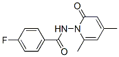 (9ci)-n-(4,6-二甲基-2-氧代-1(2H)-吡啶)-4-氟-苯甲酰胺結(jié)構(gòu)式_678557-05-6結(jié)構(gòu)式
