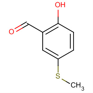 2-羥基-5-(甲基硫代)苯甲醛結(jié)構(gòu)式_67868-84-2結(jié)構(gòu)式
