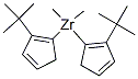 二[(1,2,3,4,5-H)-1-(1,1-二甲基乙基)-2,4-環(huán)戊二烯-1-基]二甲基-鋯結(jié)構(gòu)式_68193-40-8結(jié)構(gòu)式