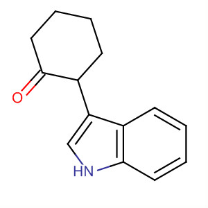 2-(1H-吲哚-3-基)環(huán)己酮結(jié)構(gòu)式_68221-96-5結(jié)構(gòu)式