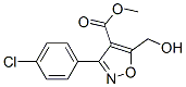 (9ci)-3-(4-氯苯基)-5-(羥基甲基)-4-異噁唑羧酸甲酯結(jié)構(gòu)式_682352-73-4結(jié)構(gòu)式