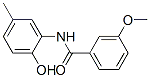 (9ci)-n-(2-羥基-5-甲基苯基)-3-甲氧基-苯甲酰胺結(jié)構(gòu)式_690984-54-4結(jié)構(gòu)式