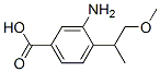 (9ci)-3-氨基-4-(2-甲氧基-1-甲基乙基)-苯甲酸結(jié)構(gòu)式_691363-52-7結(jié)構(gòu)式