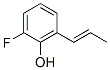 Phenol, 2-fluoro-6-(1-propenyl)-(9ci) Structure,69318-24-7Structure
