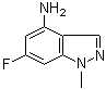 (9ci)-6-氟-1-甲基-1H-吲唑-4-胺結(jié)構(gòu)式_697739-09-6結(jié)構(gòu)式