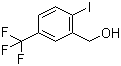 2-Iodo-5-trifluoromethylbenzylalcohol Structure,702641-05-2Structure