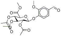 4-甲?；?2-甲氧基苯基beta-D-吡喃葡糖苷酸三乙酸酯甲酯結(jié)構(gòu)式_704885-44-9結(jié)構(gòu)式