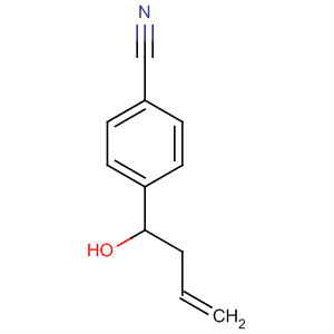 4-(1-羥基-3-丁烯)苯甲腈結(jié)構(gòu)式_71787-53-6結(jié)構(gòu)式