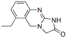 (9ci)-6-乙基-1,5-二氫-咪唑并[2,1-b]喹唑啉-2(3h)-酮結(jié)構(gòu)式_732193-87-2結(jié)構(gòu)式