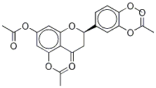 橙皮素三乙酸酯結構式_73489-97-1結構式