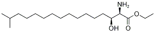 2-Amino-3-hydroxy-15-methyl-hexadecanoic acid ethyl ester Structure,750560-88-4Structure