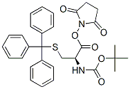 Boc-Cys(Trt)-OSu結(jié)構(gòu)式_75179-29-2結(jié)構(gòu)式