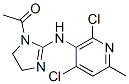 4,6-Dichloro-2-methyl-5-(1-acetyl-2-imidazolin-2-yl)-aminopyridineStructure,75438-54-9Structure 4,6-Dichloro-2-methyl-5-(1-acetyl-2-imidazolin-2-yl)-aminopyridine Structure,75438-54-9Structure