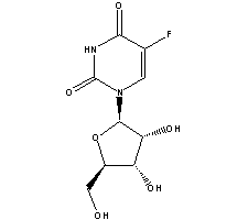 5-氟尿嘧啶核苷結(jié)構(gòu)式_77180-80-4結(jié)構(gòu)式