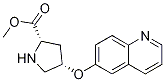 (4S)-4-(6-喹啉氧基)-L-脯氨酸甲酯結構式_774577-12-7結構式