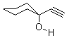 乙炔環(huán)己醇結構式_78-27-3結構式