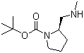 (R)-1-boc-2-(甲基氨基甲基)-吡咯烷結(jié)構(gòu)式_783325-25-7結(jié)構(gòu)式