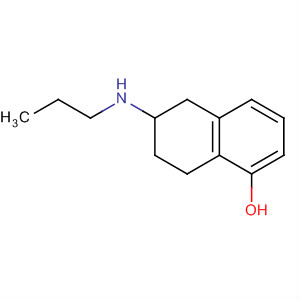 Rac-5,6,7,8-四氫-6-(丙基氨基)-1-萘酚結構式_78950-82-0結構式