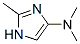 (9ci)-n,n,2-三甲基-1H-咪唑-4-胺結(jié)構(gòu)式_799813-74-4結(jié)構(gòu)式
