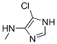 5-氯-n-甲基-1H-咪唑-4-胺結(jié)構(gòu)式_799814-50-9結(jié)構(gòu)式
