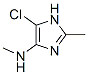 5-氯-n,2-二甲基-1H-咪唑-4-胺結構式_799814-51-0結構式