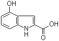 4-羥基吲哚-2-甲酸結(jié)構(gòu)式_80129-52-8結(jié)構(gòu)式