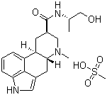 甲磺酸雙氫麥角堿結(jié)構(gòu)式_8067-24-1結(jié)構(gòu)式