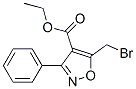 (9ci)-5-(溴甲基)-3-苯基-4-異噁唑羧酸乙酯結構式_80728-13-8結構式