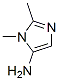 (9ci)-1,2-二甲基-1H-咪唑-5-胺結(jié)構(gòu)式_80912-09-0結(jié)構(gòu)式
