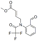 4-[(2-甲酰基苯基)(2,2,2-三氟乙?；?氨基]-2(e)-丁酸甲酯結(jié)構(gòu)式_815632-52-1結(jié)構(gòu)式