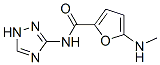 (9ci)-5-(甲基氨基)-n-1H-1,2,4-噻唑-3-基-2-呋喃羧酰胺結構式_826991-26-8結構式