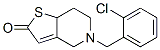 5-(2-Chlorobenzyl)-5,6,7,7a-tetrahydrothieno[3,2-c]pyridin-2(4h)-one Structure,83427-51-4Structure
