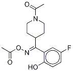 (E)-1-乙?；?n-(乙酰基氧基)-α-(5-氟-2-羥基苯基)-4-哌啶甲胺結(jié)構(gòu)式_84163-52-0結(jié)構(gòu)式