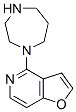 4-高哌嗪呋喃并[3,2-c]吡啶結(jié)構(gòu)式_845885-87-2結(jié)構(gòu)式